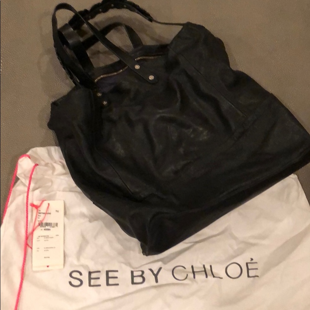Black See by Chloe Tote